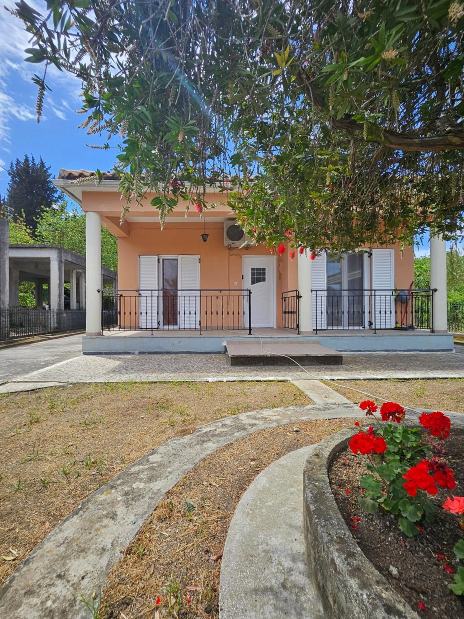 Вилла House With Yard Alykes Potamou Экстерьер фото